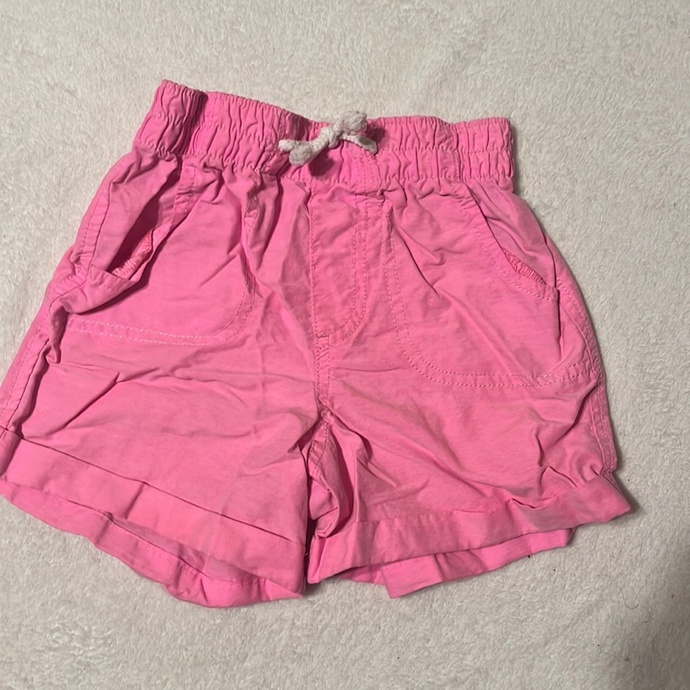 Pink Cargo Shorts
